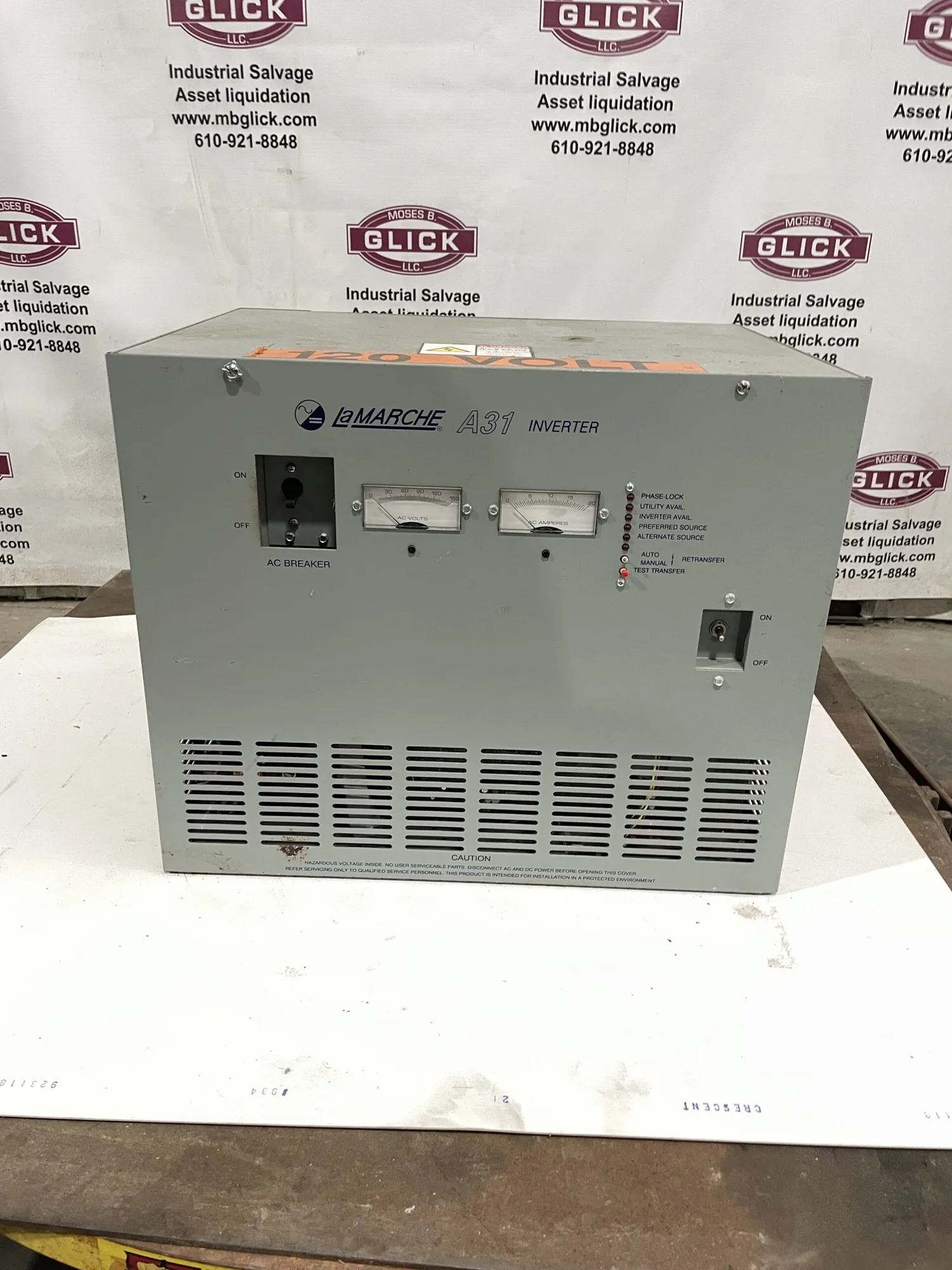 La MARCHE INVERTAVOLT A31-1.5K-24V-A6-12L-00810 Inverter 24VDC 120VAC 1PH