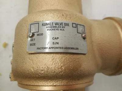NEW KUNKLE 6010HGM01-LM RELIEF VALVE 6010HGM01LM0050