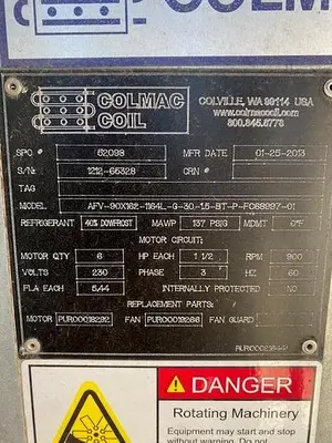 Purecell Fuel Cell 400 KW SN: 9599