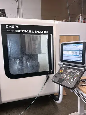 Used 2011 DMG MORI DMU 70 Vertical Machining Centers (5-Axis or More) Illinois US | Machinery Marketing International #378996