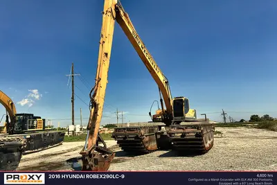Used 2016 HYUNDAI ROBEX290LC-9 Excavators Louisiana US | Proxy Equipment #1377962