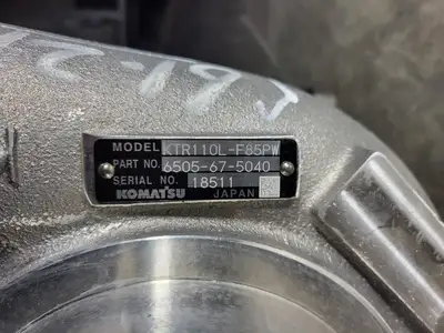 Turbocharger 6505-67-5040