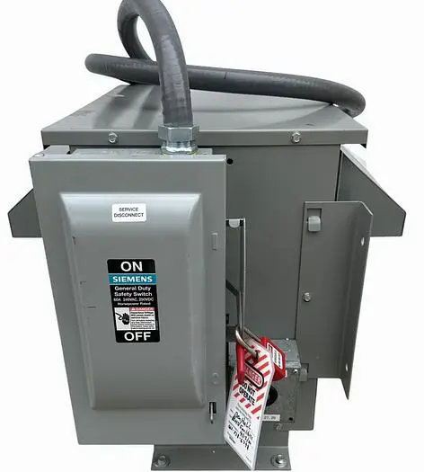 SIEMENS GENERAL DUTY SAFETY SWITCH , REX POWER MAGNETIC BA15HCB-NN1R-E3