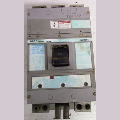 Siemens 3 Pole 600 Amp Breaker