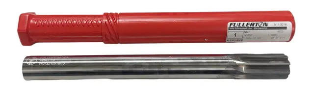 Fullerton 1" Carbide Chucking Reamer 8 Flute 10" Overall USA Made