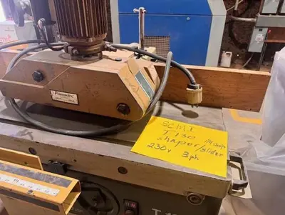 SCMI T130 SLIDING SHAPER WITH 3-ROLL FEEDER