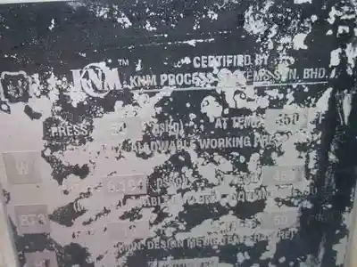 USED KNM PROCESS SYSTEMS SDN BHD NA