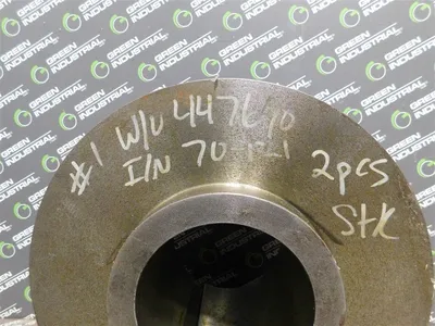 Unbranded 70-121 Hub 4.495" Bore 0.495" x 5" Keyway 6.125" Total W 6" Hub OD New