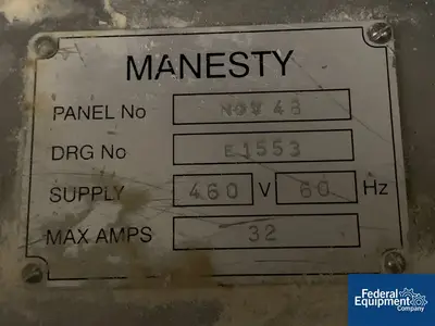 USED Manesty Manesty Novapress Diamond Tablet Press, 45 Station