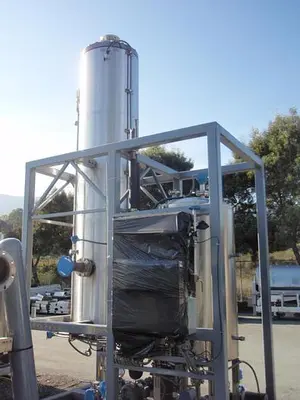 Scrubber, Solvent Recovery, 600 CFM, S/st, Chiller, Carbon, #C737471