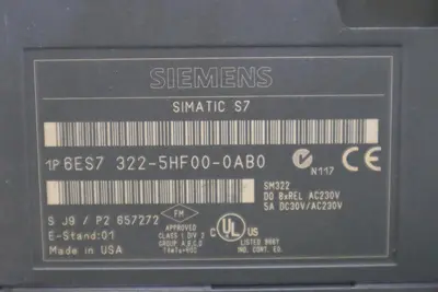 SIEMENS 6ES7 322-5HF00-0AB0 Output PLC Module STOCK K-672-C