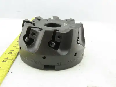 Dijet SMC4008-0028 4" Indexable Face Mill Cutter 1-1/2" Arbor 8 Flute