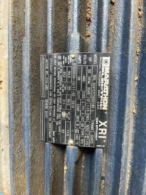 Reliance Electric 01MAN61015 G001 HA 3565RPM 100HP 460V Duty Mas