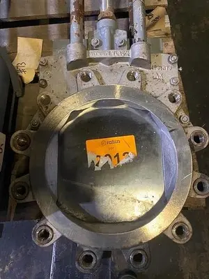 USED WEY PNEUMATIC KNIFE  GATE VALVE