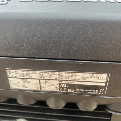 New | in-Stock Grundfos 20953-4P- 5HP Centrifugal Pumps California US | Davliegogo LLC #1705438