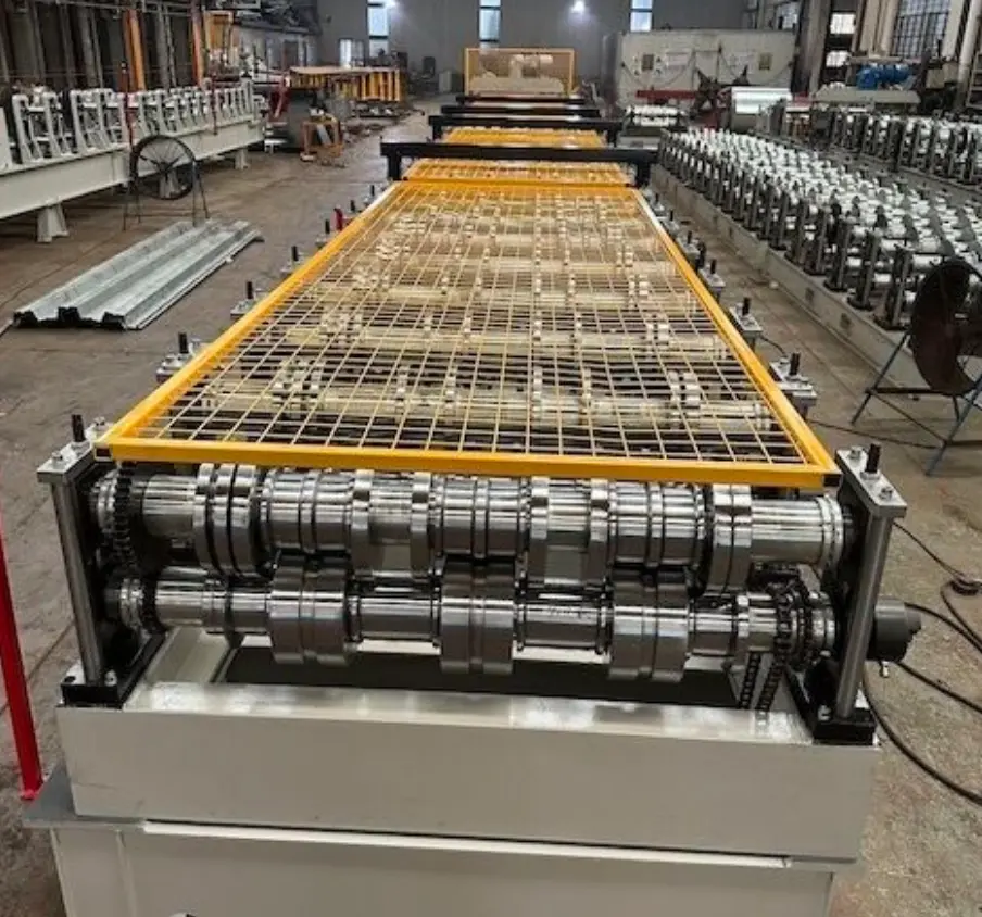3″ N-Deck Roof Deck Roll Forming Machine – Canada