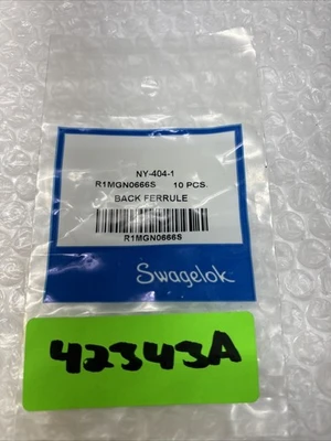 NEW Swagelok NY-404-1
