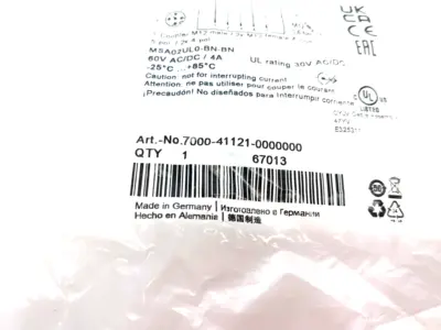 New | in-Stock Murrelektronik T-Coupler M12 male / 2x M12 female A-cod. Connector Accessories Michigan US | Maverick Industrial Sales #1391547