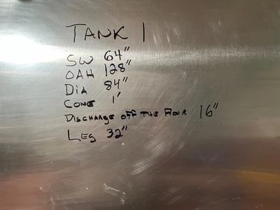 USED Stainless steel Processor 1500 G