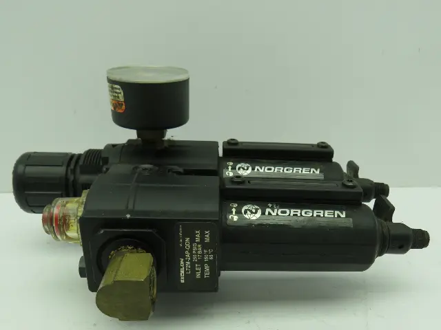 Norgren B72G-2AK-QD3-RMG Filter Regulator Microfog Lubricator Assy L72M-2AP-QDN