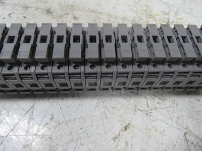 Entrelec 011537805 M10/16 Fuse Holder Terminal Block Din Rail Mount  Lot of 36
