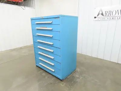 Nu-Era Tool Storage Cabinet Modular 8 Drawer 45x28x61" Stanley Lista Vidmar Read