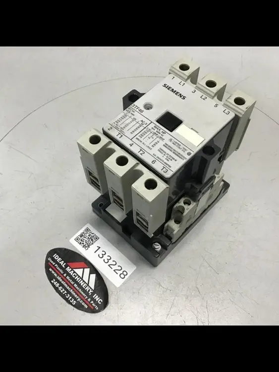 Used SIEMENS 3TF4622-OAG1 PLC Contactors | Ideal Machinery #661015
