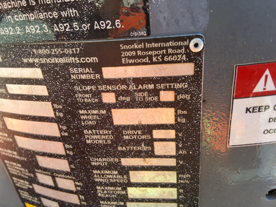 Used 2016 Snorkel A46JE Manlifts North Carolina US | Stack Equipment #1271295