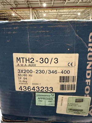 New | in-Stock GRUNDFOS MTH2-30/3 Centrifugal Pumps Michigan US | iGAM Industrial Marketplace #1293831
