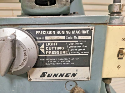 Used Sunnen MBB-1660K Hones California US | Amiron Machinery #1229830