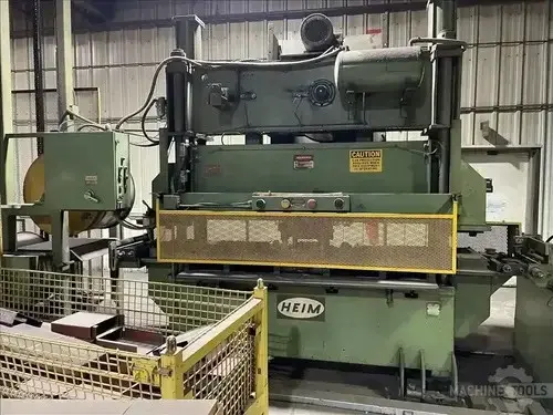 Used HEIM S100-30-80 Straight Side Presses Illinois US | Perfection Global, LLC. #199338