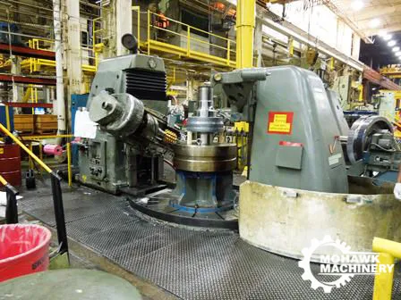 120” PFAUTER “P3000B” VERTICAL GEAR HOBBER w/UNIVERSAL HOB HEAD - AUTOMATIC HOB SHIFT - DIFFERENTIAL - OUTBOARD SUPPORT - CHANGE GEARS