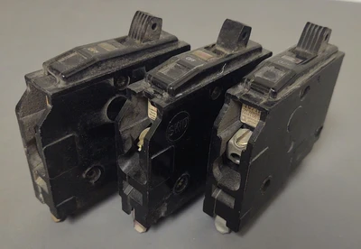 🔥SQUARE D QO140 (1) Single Pole 40 AMP Type QO Circuit Breaker (2) 20A