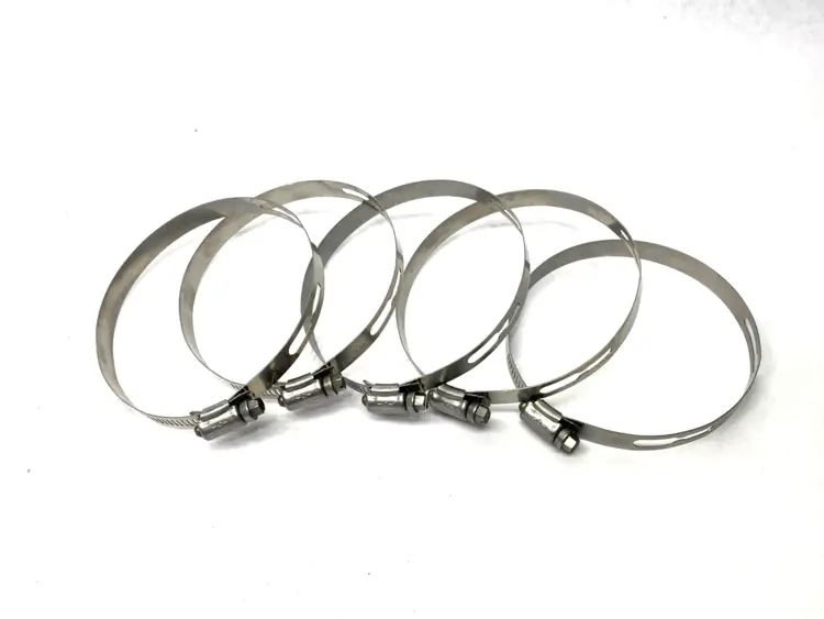 New | in-Stock Ideal Adjustable Dia. Stainless Steel Hose Clamp 114mm-119mm Clamps Michigan US | Maverick Industrial Sales #1397389
