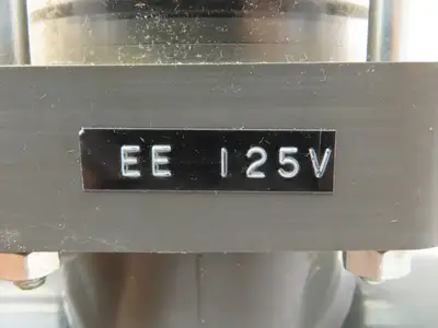 Valvmatic EE125V 1 1/4" Shutoff Valve Double Action Pneumatic Powered PVC