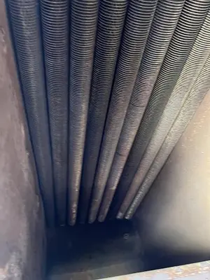 Heat Exchanger, Air, 2,528 SF, 550 deg F, Cain Industries #S744457