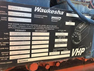 USED 2002 WAUKESHA F18GLD