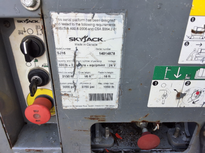 Used 2018 Skyjack SJ16 Manlifts North Carolina US | Stack Equipment #1362079