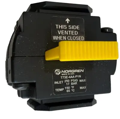 NEW NORGREN T73E-4AA-P1N SHUTOFF VALVE T73E4AAP1N