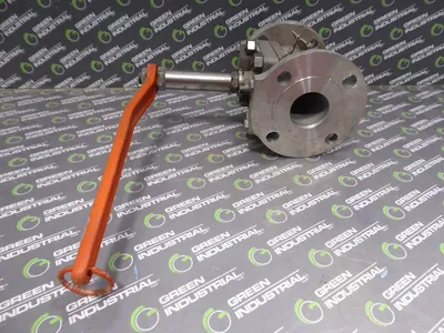 2" McCanna P1V-B82J Stainless Steel Ball Valve Class 150 Used