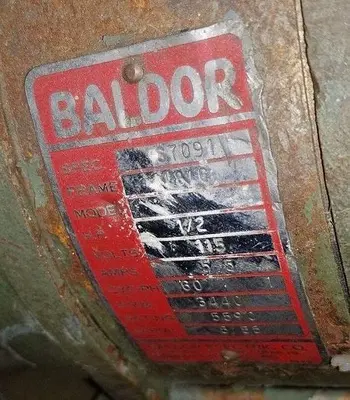 USED BALDOR DG1152DA