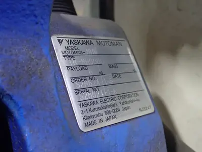 USED 2012 MOTOMAN / YASKAWA ELECTRIC MH6