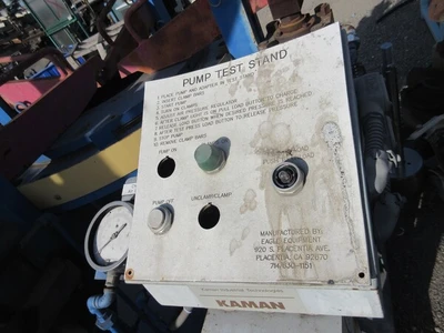 Eagle / Kaman Valve Pump Test Stand