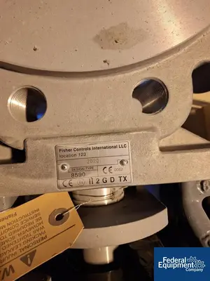 USED Fisher Controls International Fisher 8590 Butterfly Valve
