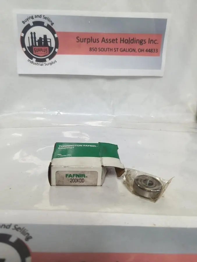 New | in-Stock FAFNIR 200KDD Industrial Controls Ohio US | Surplus Asset Holdings #1512960