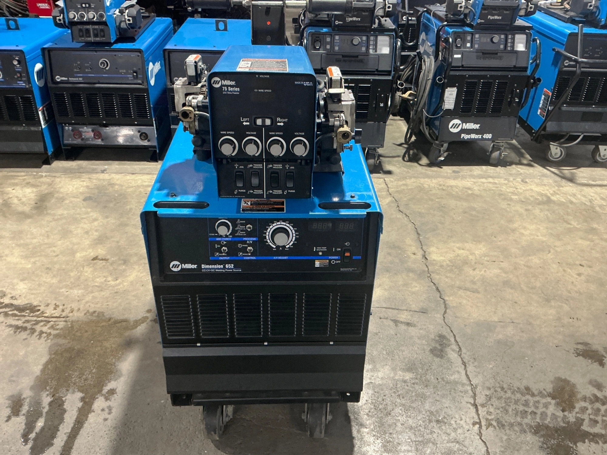 USED MILLER DIMENSION 652 CC/CV-DC