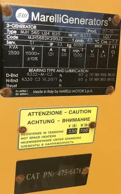 USED MARELLI MJH560LB4B20