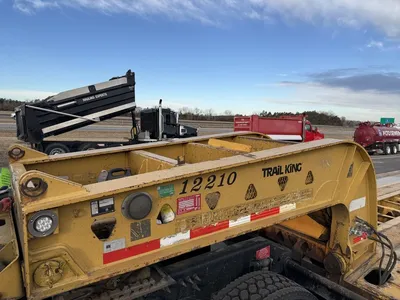 Used 2012 TRAIL KING TK100MED-533 EXTENDABLE Lowboy Trailers Minnesota US | Carco Truck & Equipment #1514074