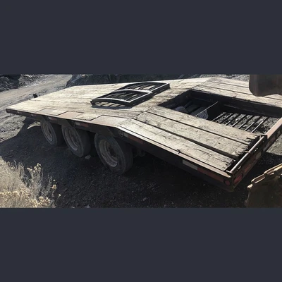 25ft. Beaver Tail Trailer