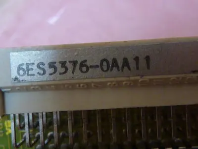 USED SIEMENS SIMATIC S5 6ES5 376-0AA11